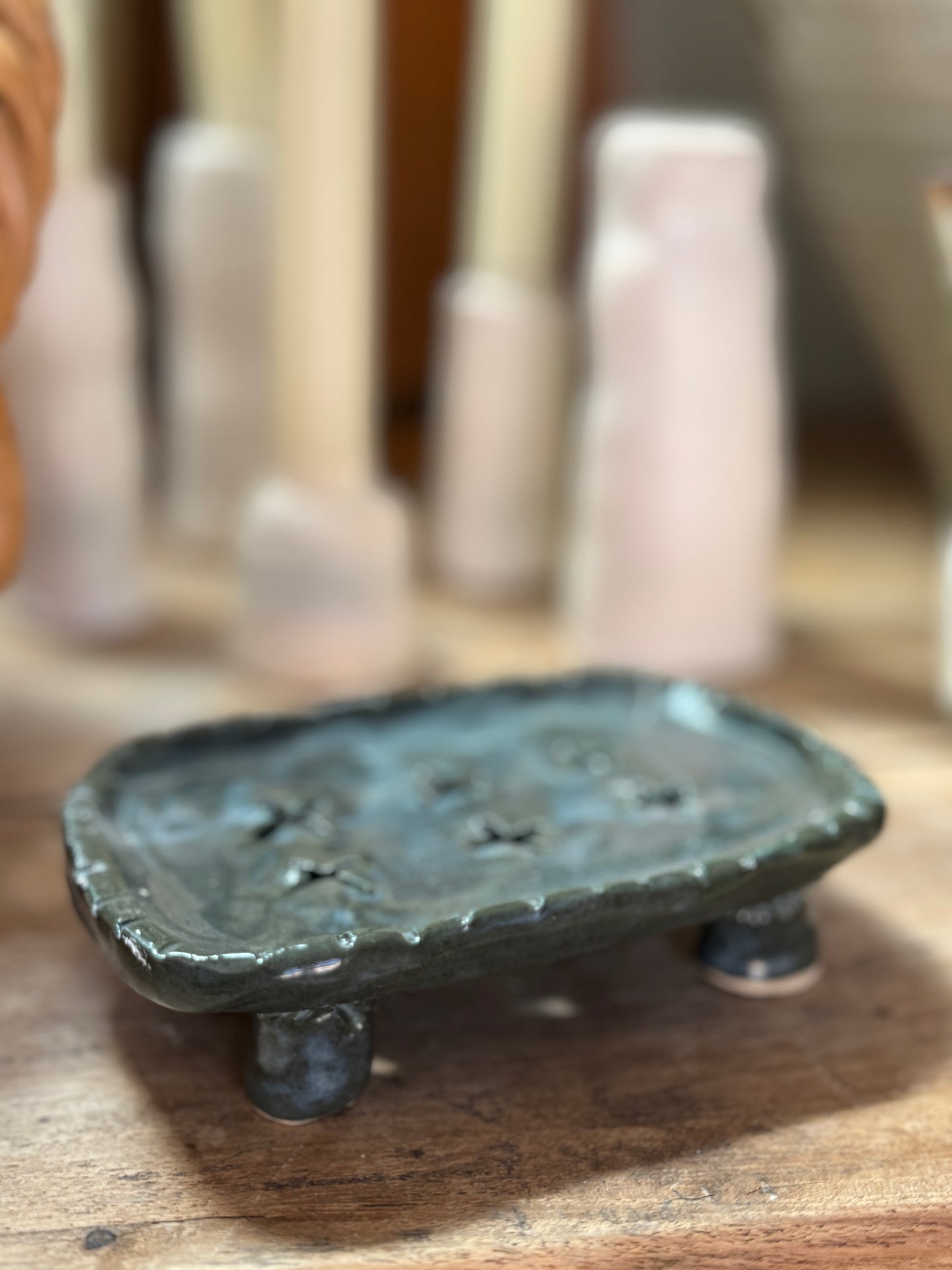 Handmade Ceramic Soap Dish