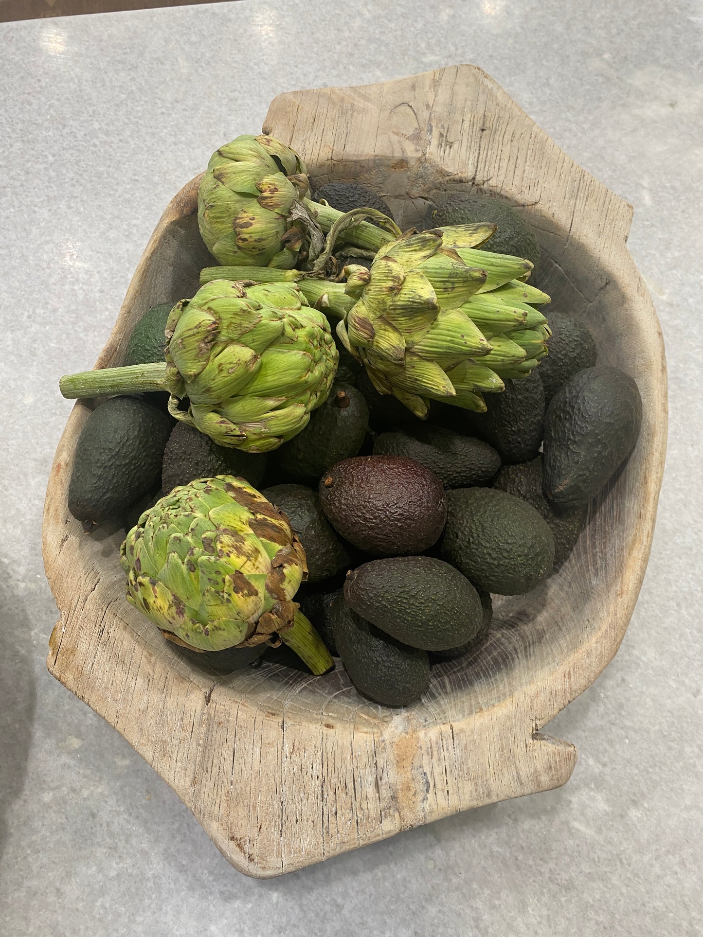 Reclaimed Wood Bowl, medium